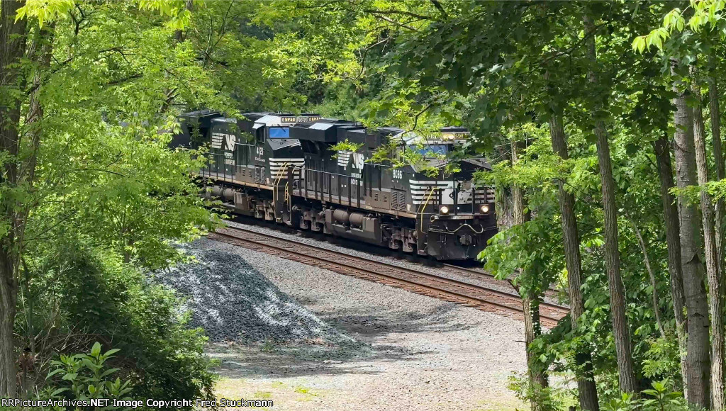 NS 4121 & 8086 lead 38N past a hole in the woods.
